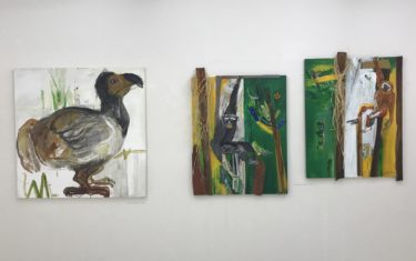 大下百華展—ドローイング・木版画—　A・C・S（名古屋）で2020年9月5-19日