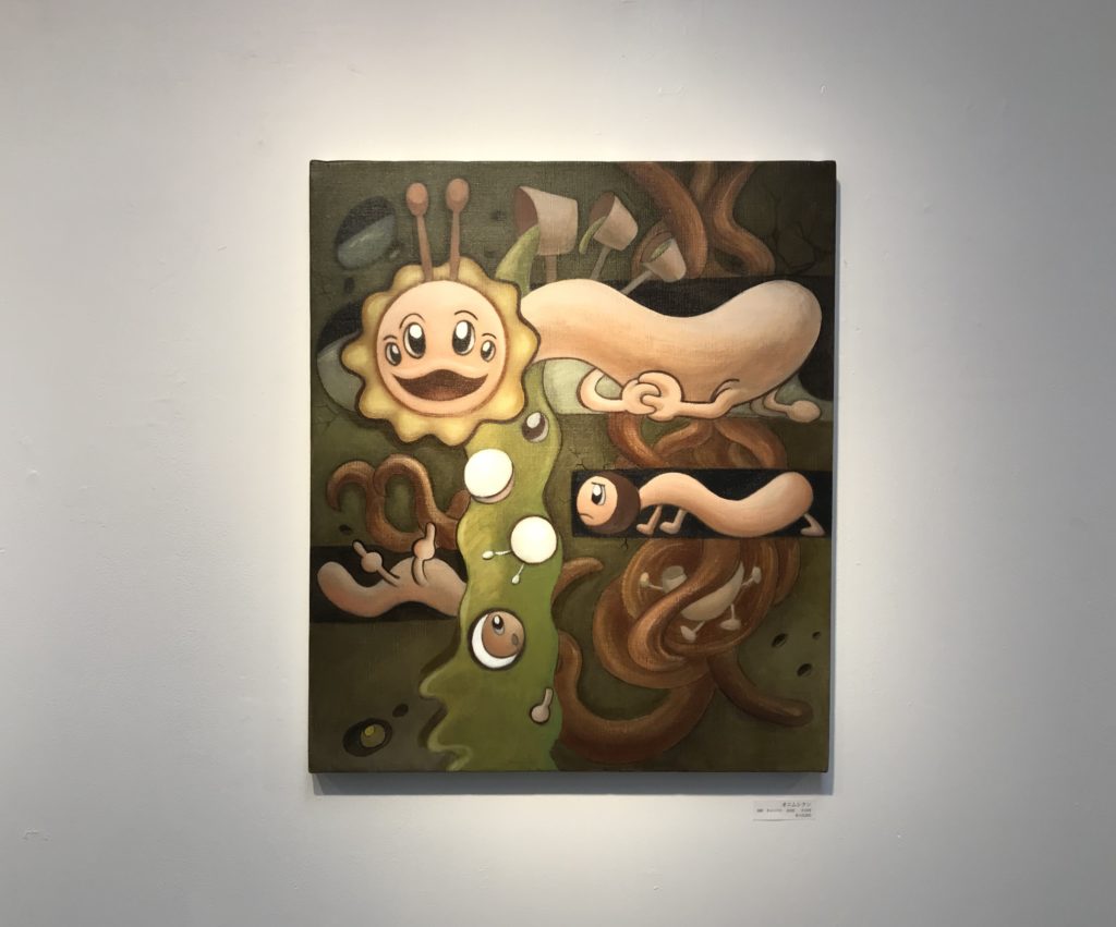 下家杏樹 アクリルキャンバス作品