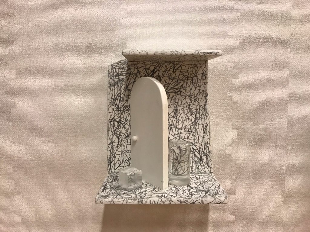 萩焼　絵付大皿　篠原猛史 篠原猛史展 なうふ現代（岐阜）│OutermostNAGOYA 名古屋×アート,美術