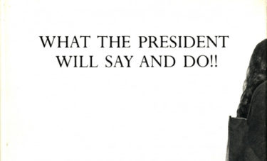 マドリン・ギンズ『What the President Will Say and Do!!』（大統領がこれから何を言い何をするか！！）を紐解く