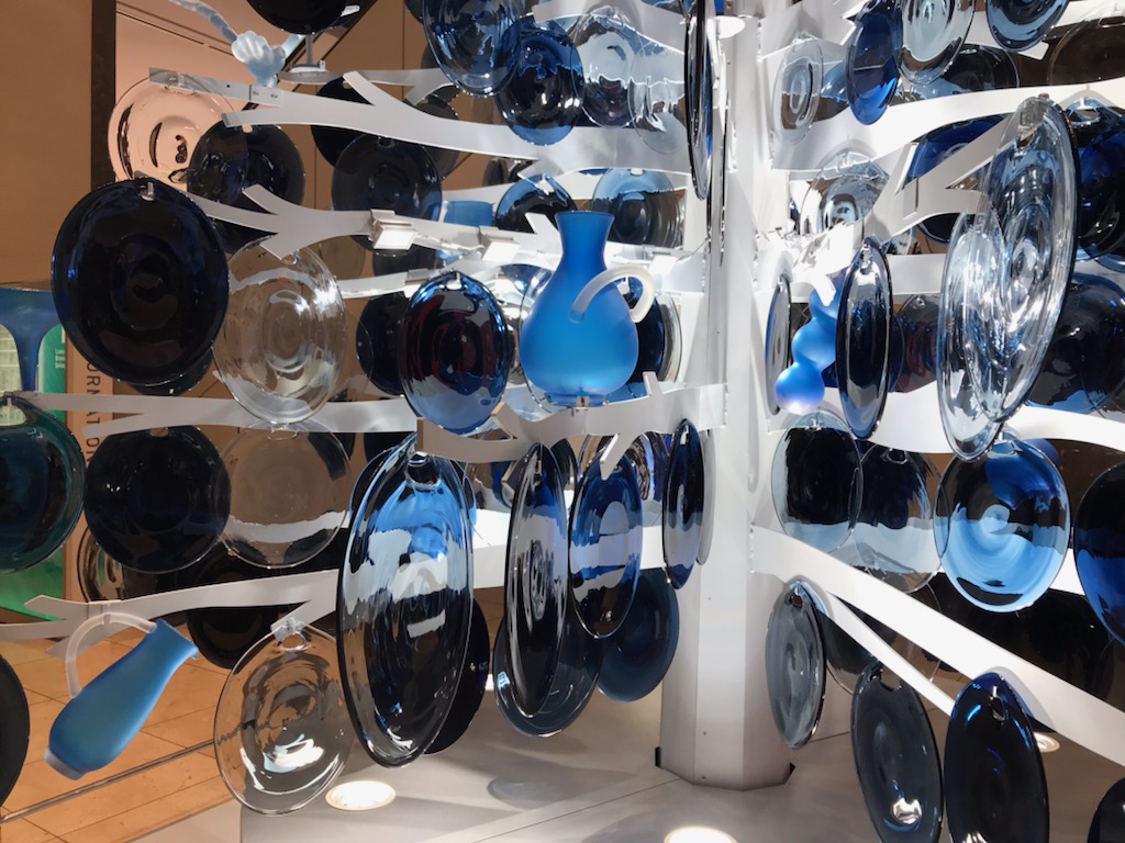 辻和美　factoryzoomer  ガラス　クリスマスボール　2021限定 ミッドランドクリスマス2020 Daily Life -reclaimed blue 2020