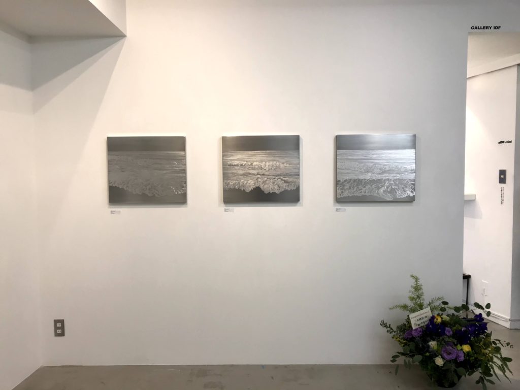 酒井陽一展「wave」、深谷仁美ガラス展 ギャラリーIDF