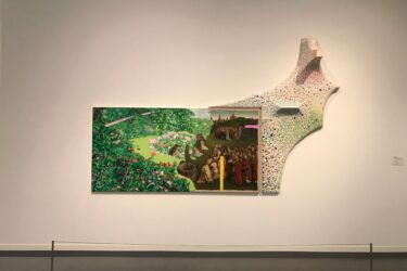 鷲見麿「新・聖なるファティア『神秘の子羊の礼拝』」名古屋市美術館で