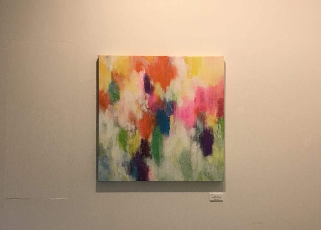 建部弥希「 たゆたう 」2016年　キャンパス　油彩・水性アルキド樹脂絵具 建部弥希展 画廊若林(名古屋)で10月24日まで│OutermostNAGOYA 名古屋