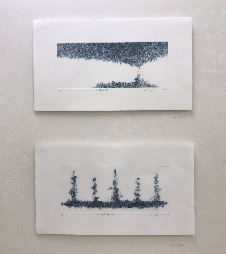 山本近子展 -銅版画- A・C・S（名古屋）で2023年10月14-28日に開催