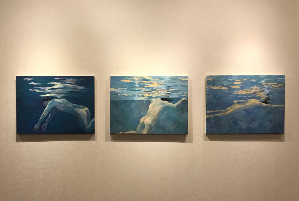 近藤千草展 ー水のおもさ、身体のおもみー ギャラリー芽楽（名古屋）で