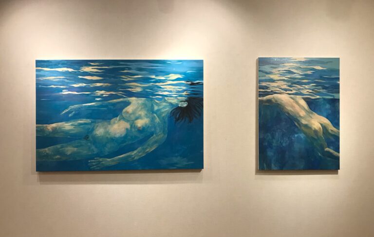 近藤千草展 ー水のおもさ、身体のおもみー ギャラリー芽楽（名古屋）で