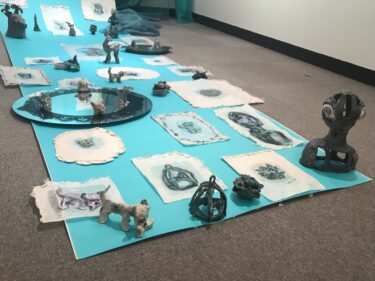 浅田泰子個展 blue　ギャラリーアパ（名古屋）で2024年3月30日-4月14日に開催