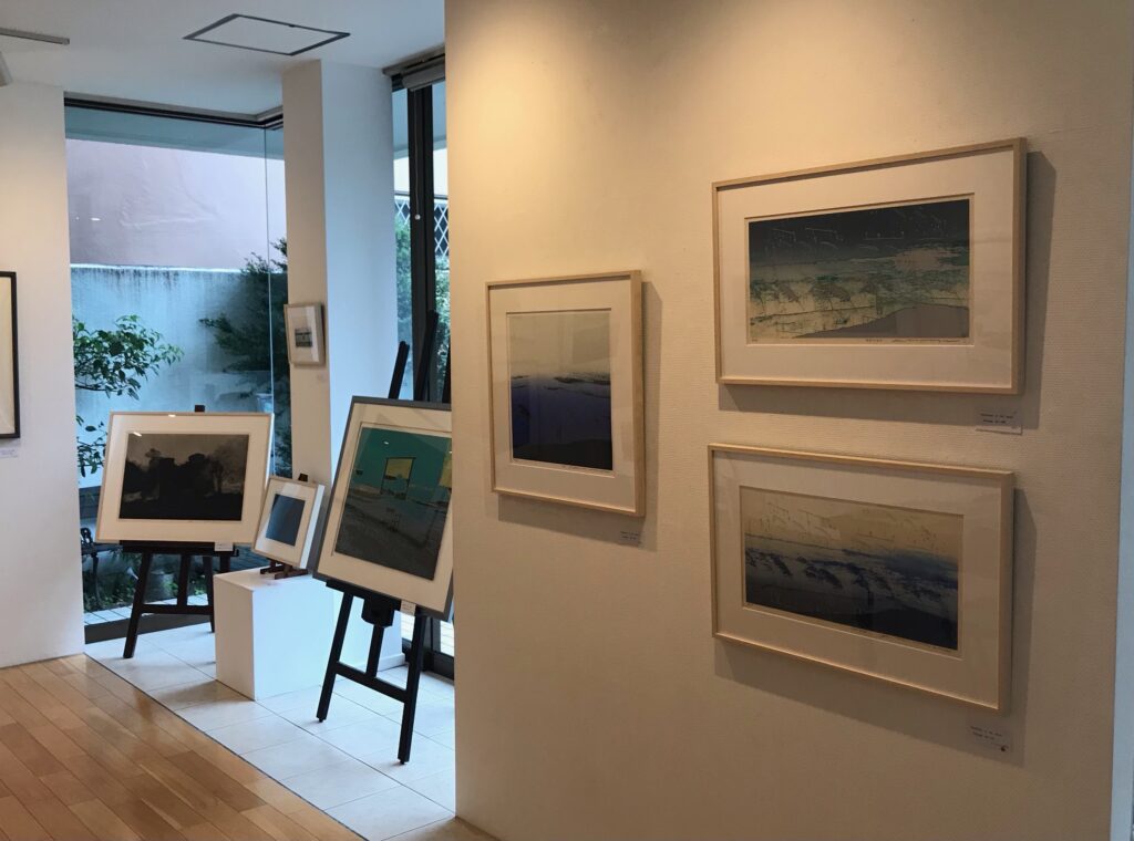 森岡完介版画展 50年のあゆみ ガルリ・ラペ（名古屋）で2024年9