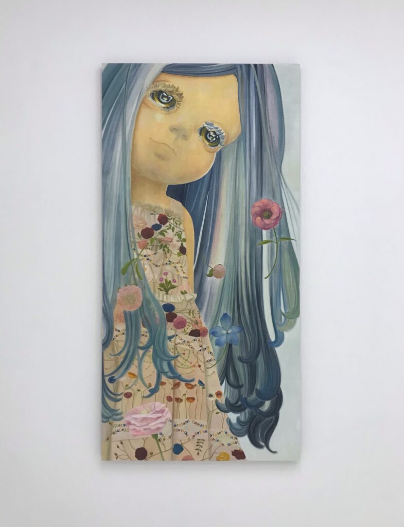 鳥本采花 Empty,and Flower エビスアートラボ（名古屋）で2024年11月7