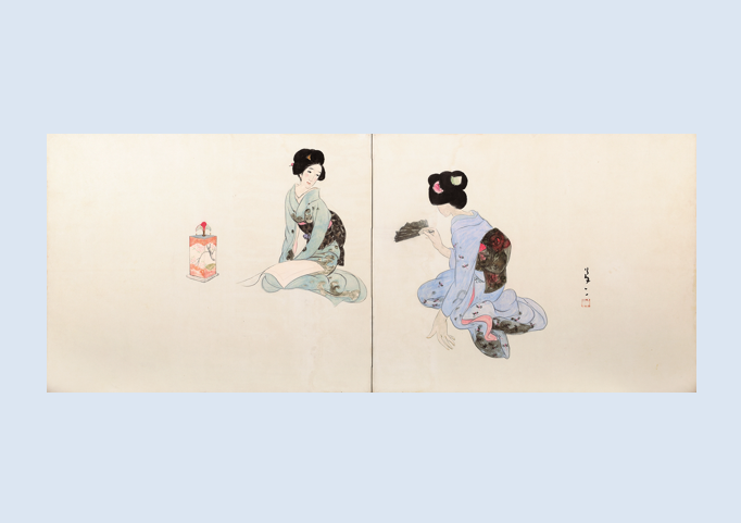 培広庵コレクション 美人画の雪月花 岐阜県美術館で2025年4月19 培広庵コレクション 美人画の雪月花 岐阜県美術館で2025年4月19