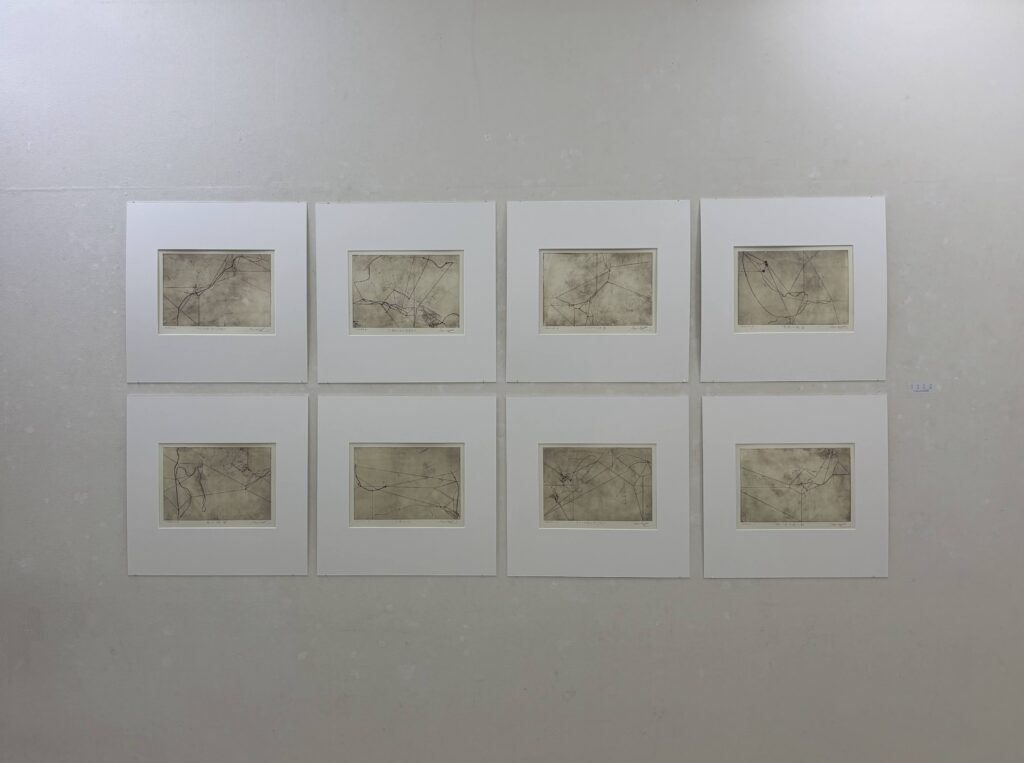 山口雅英 紙版画展 A・C・S（名古屋）で2025年4月12-26日に開催