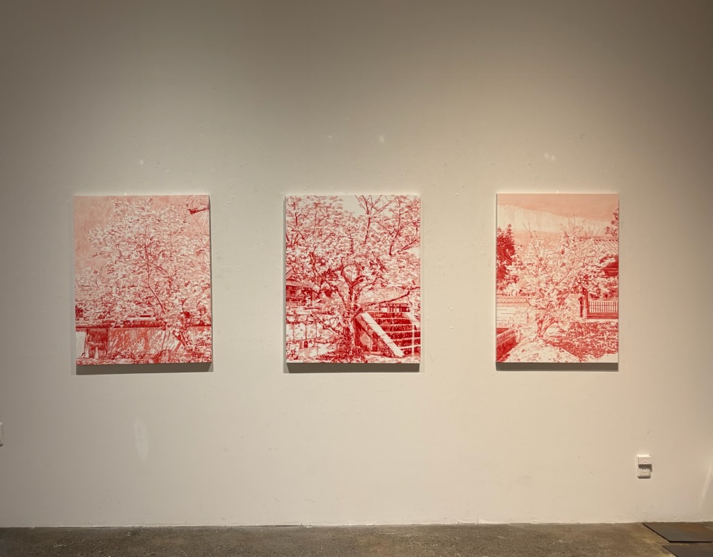 現代アートセール⭐︎開運絵画つながりの波動キャンバスF4号ネットと脳 量子力学 眼振 関智生展 masayoshi suzuki gallery(愛知県岡崎市)で2026年5月23